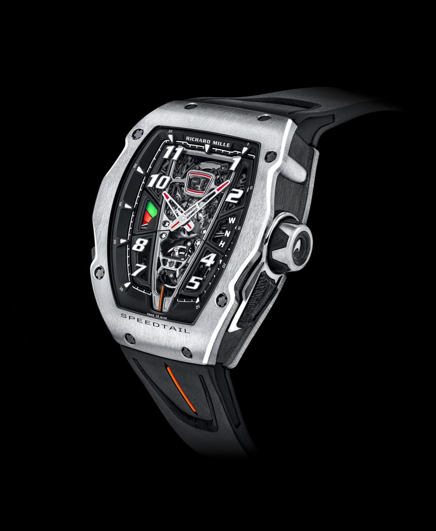 McLaren Automotive and Richard Mille unveil exclusive RM 40-01 Speedtail timepiece
