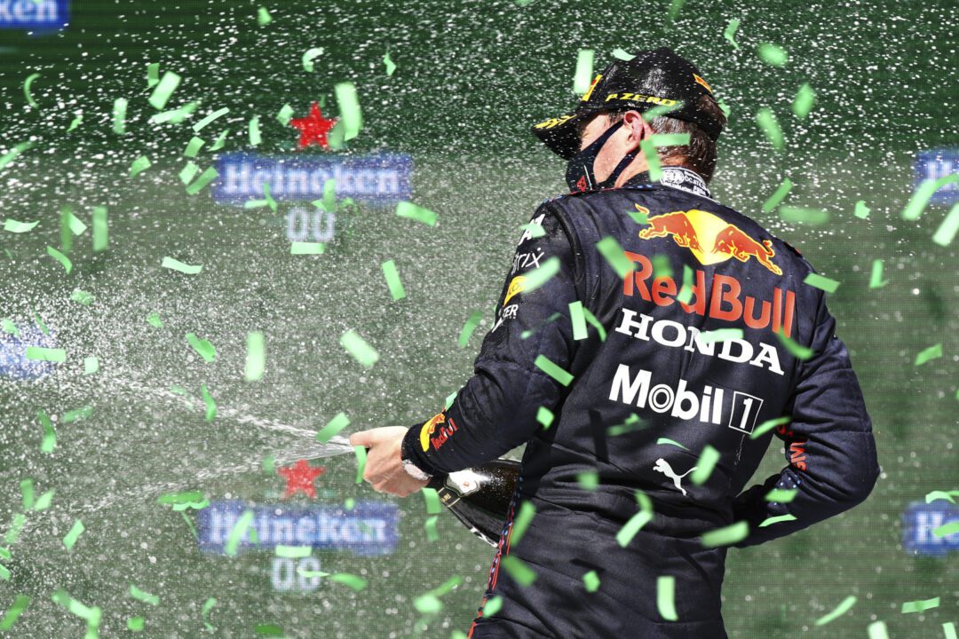 #PortugueseGP reaction as Red Bull Racing Honda Verstappen takes second and Pérez fourth