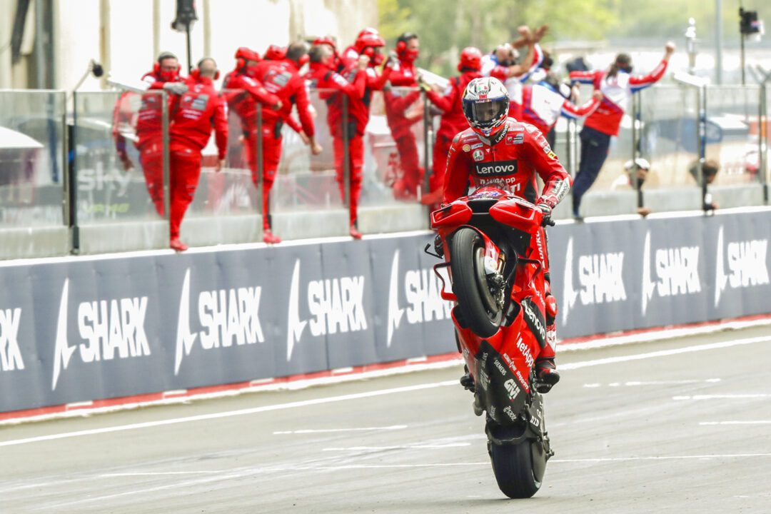 Jack Miller overcame a double long-lap penalty storms to victory at rain-affected #FrenchGP