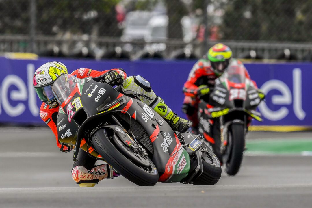 Aprilia gets ready for their first home race as MotoGP returns to Mugello for #ItalianGP