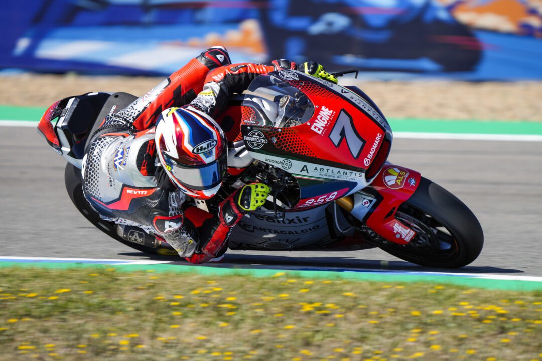 Qualifying Day concluded for the 3 MV Agusta Forward Racing Riders
