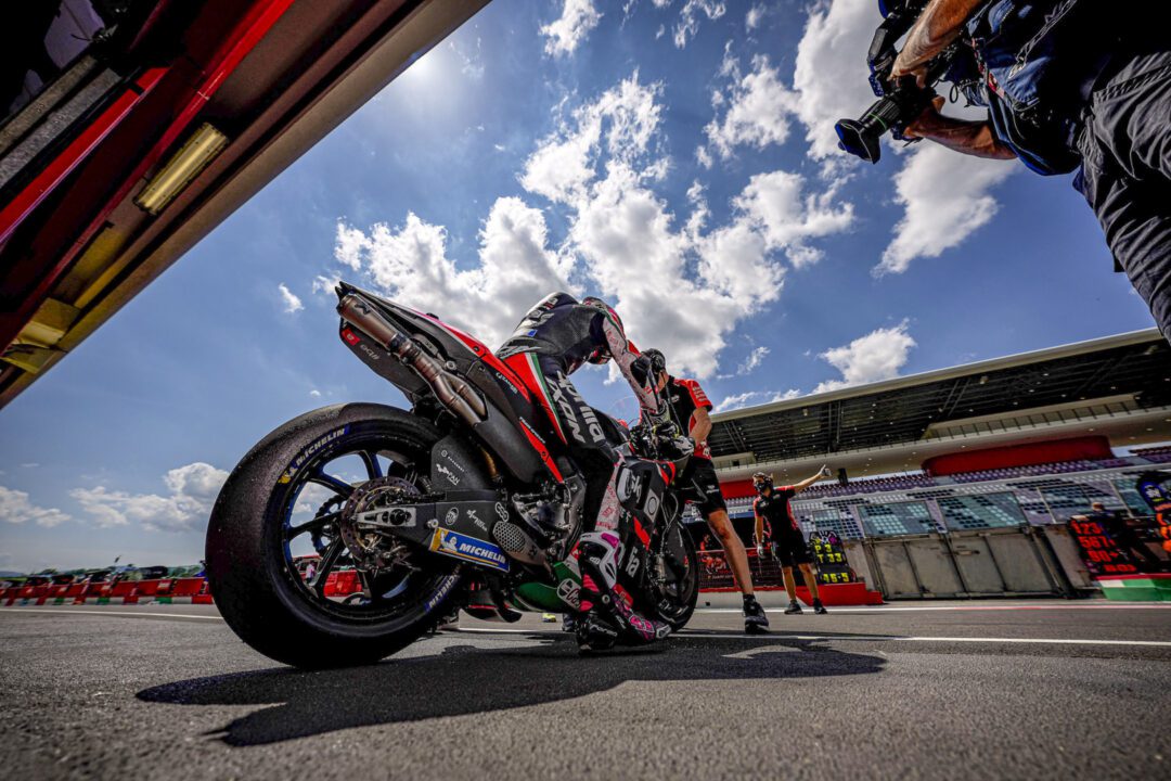 Renewed collaboration between Sprint Filter and Aprilia Racing