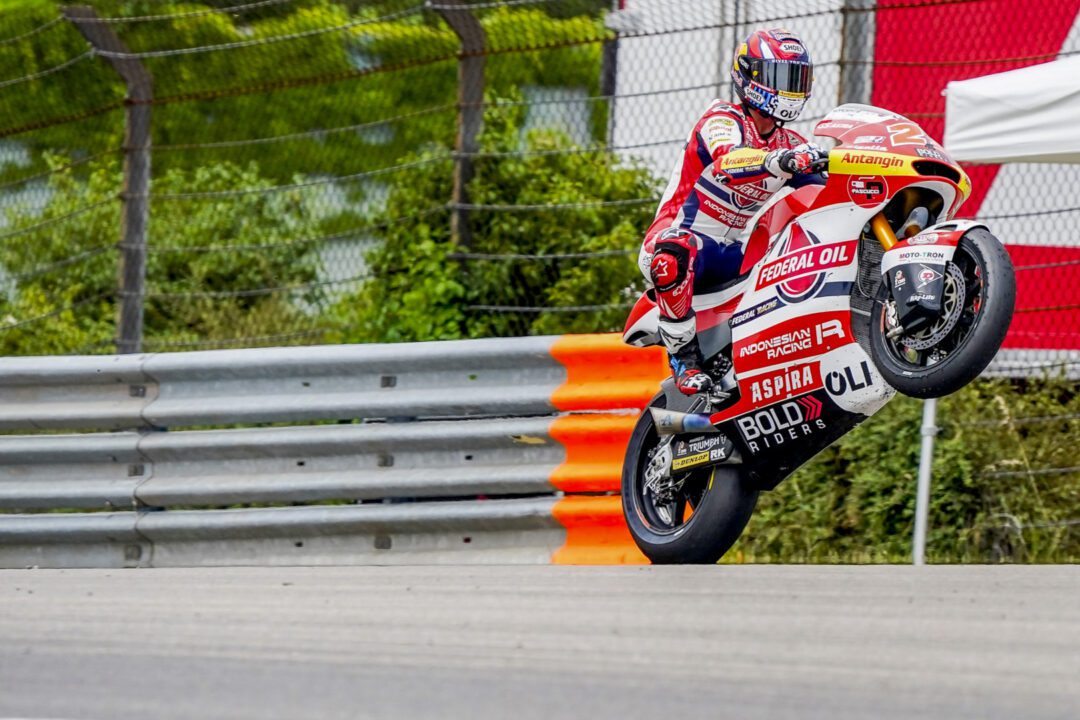 #GermanGP Diggia still a protagonist, Bulega on the rise