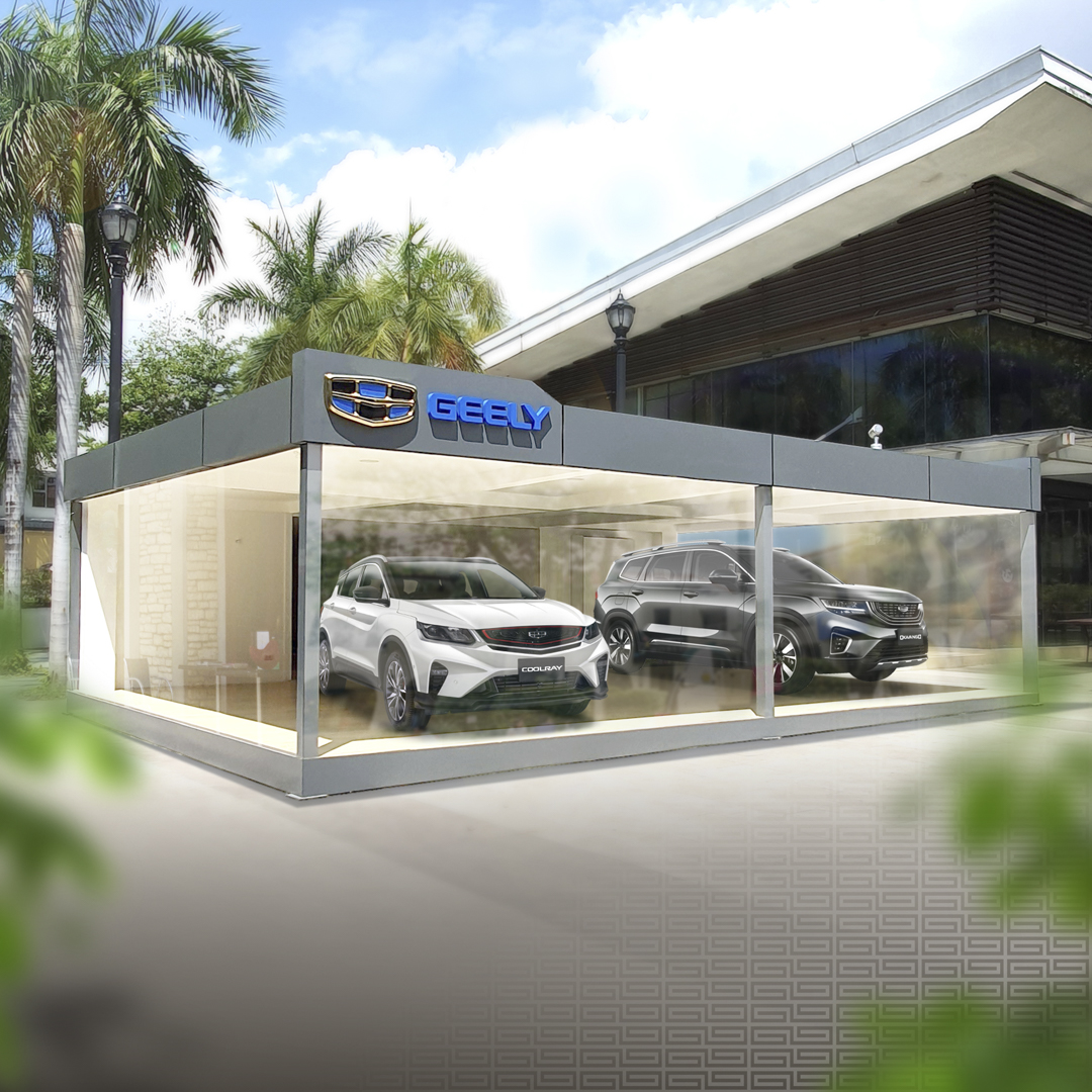 Geely PH Sets Up a Pop-up Showroom in Alabang
