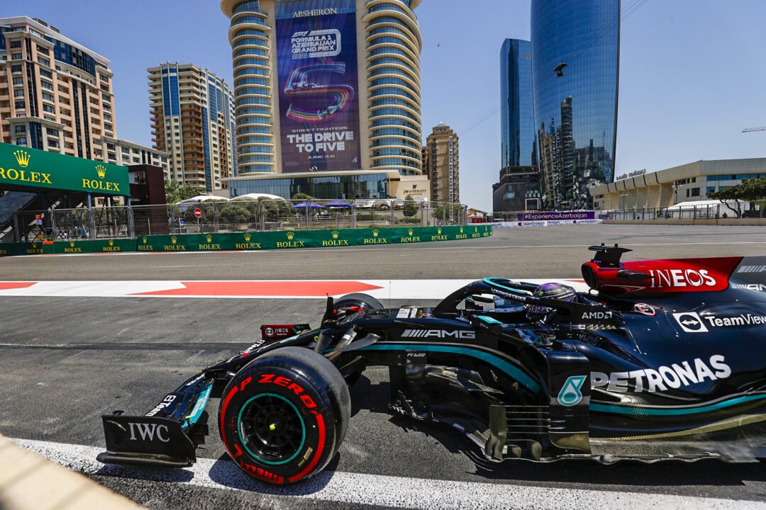 A difficult day in #BakuGP FP for the Mercedes-AMG Petronas F1 Team