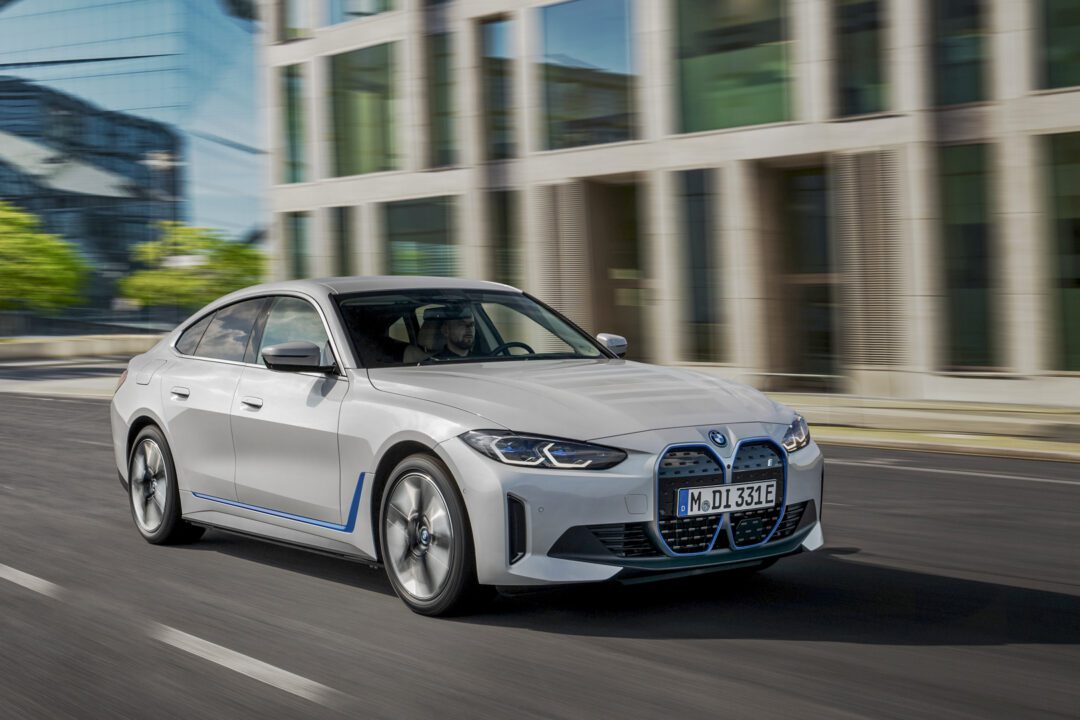 The first-ever BMW i4