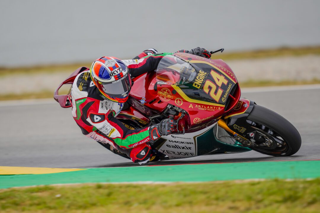 #CatalanGP FP on rise for MV Agusta Forward Racing Team’s Corsi and Baldassarri