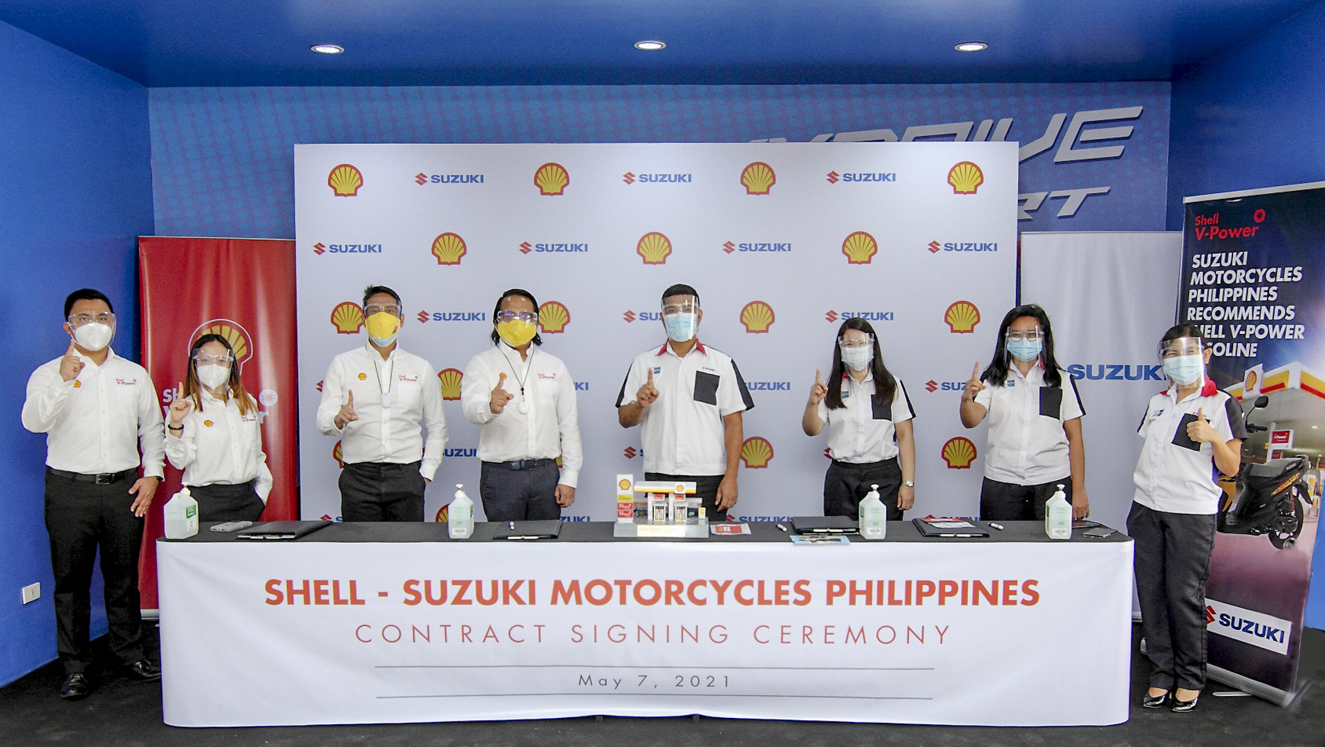 Suzuki Partners with Pilipinas Shell