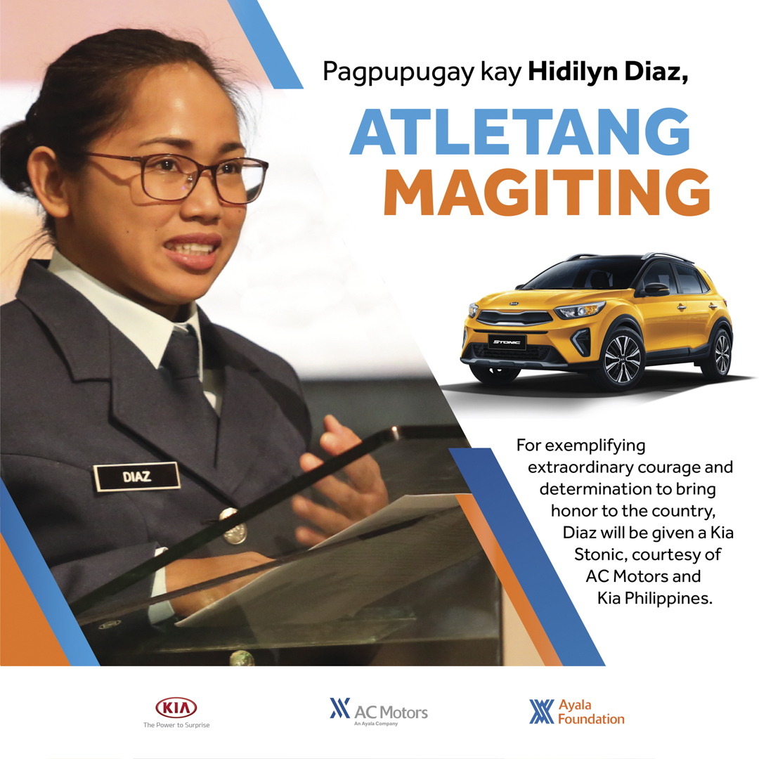 Hidilyn Diaz to receive a top spec Kia Stonic as a gift of gratitude from AC Motors & Kia Philippines