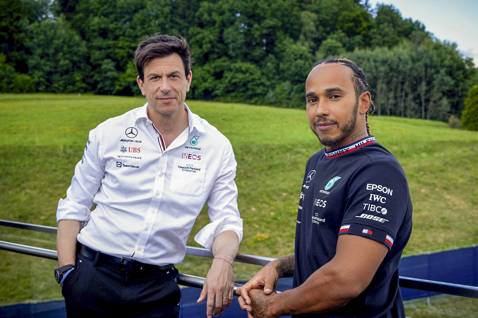 Mercedes and Lewis agree two-year contract extension