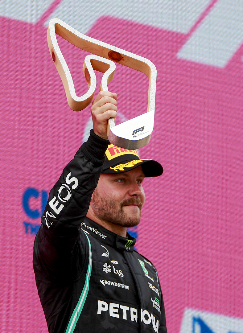 P2 and P4 for the Mercedes-AMG Petronas F1 Team at the 2021 Austrian Grand Prix