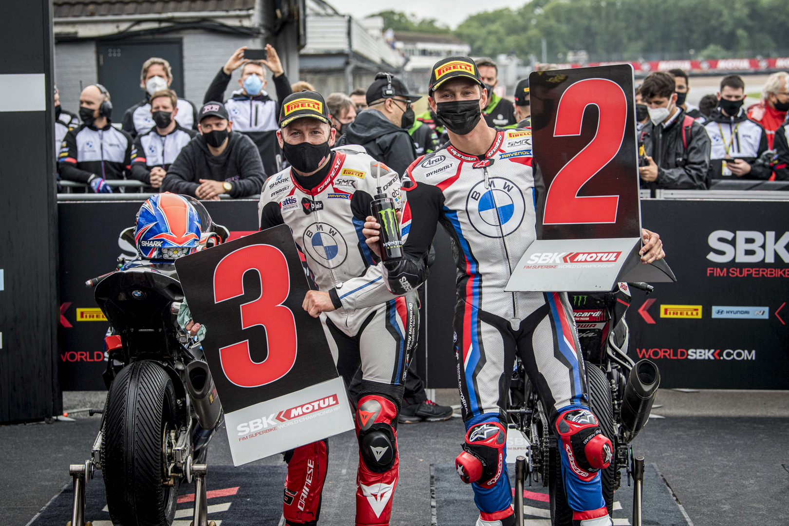 BMW Motorrad WorldSBK Team secures two front row positions and records two top-five finishes