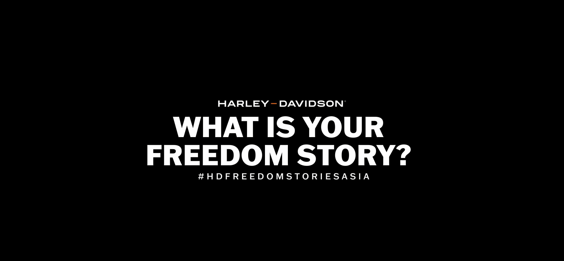 Harley-Davidson® Invites Riders to share their Freedom Stories