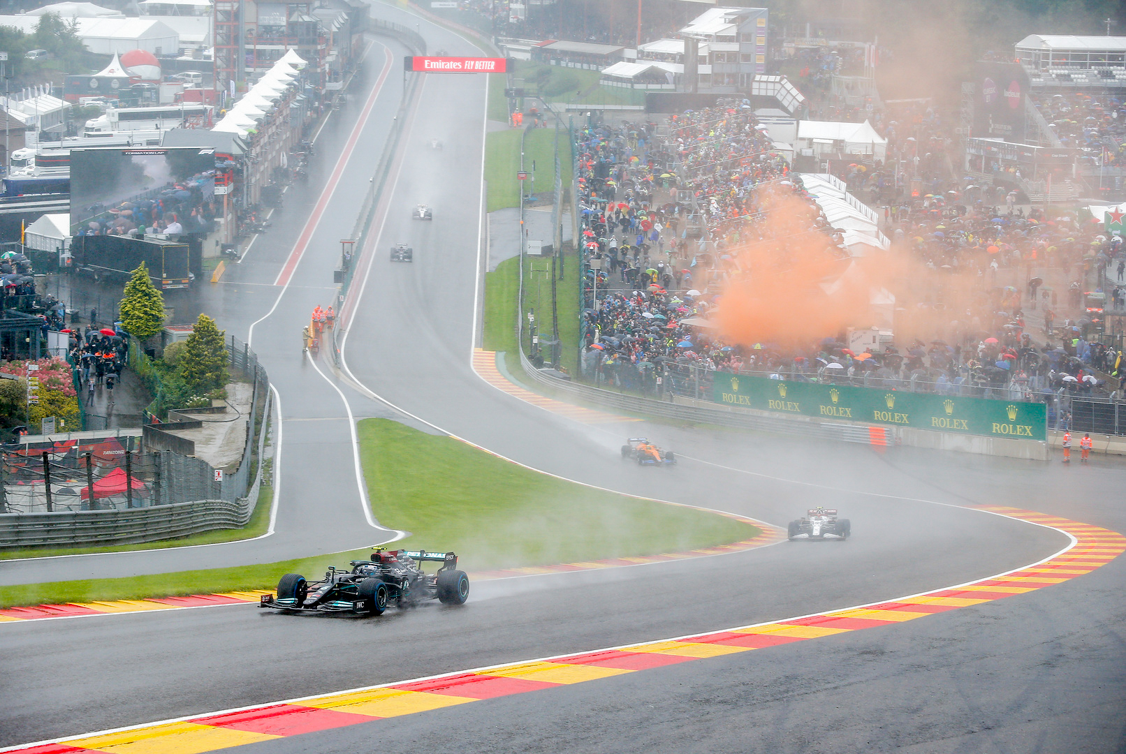 Spa-Francorchamps on X: AAAand it's raining