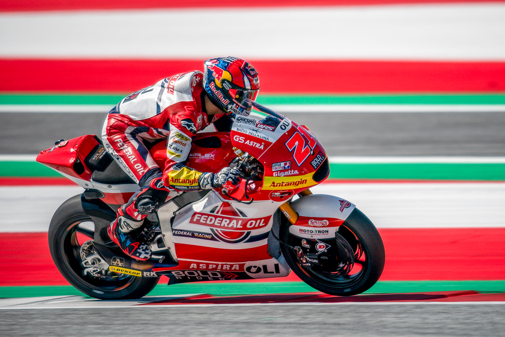 Diggia from the 4th row at Spielberg