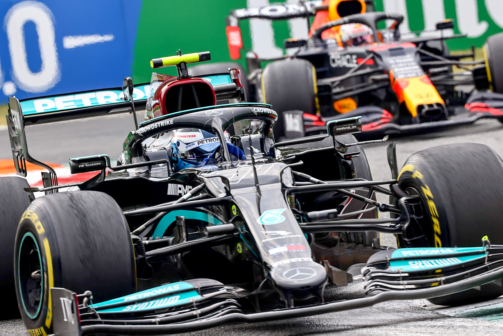 The Mercedes-AMG Petronas F1 Team will start tomorrow’s Sprint Race on the front row after a strong Friday qualifying session at the Italian Grand Prix