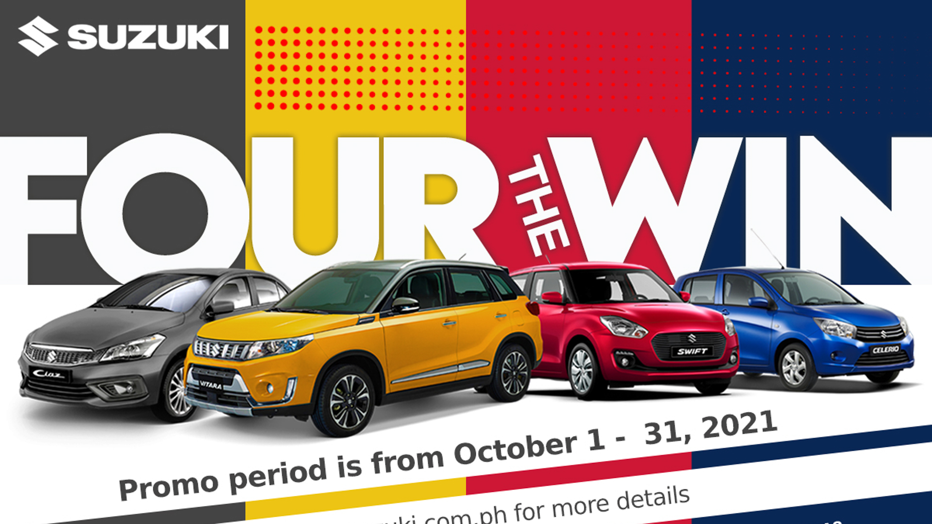 SUZUKI Four The Win Promo