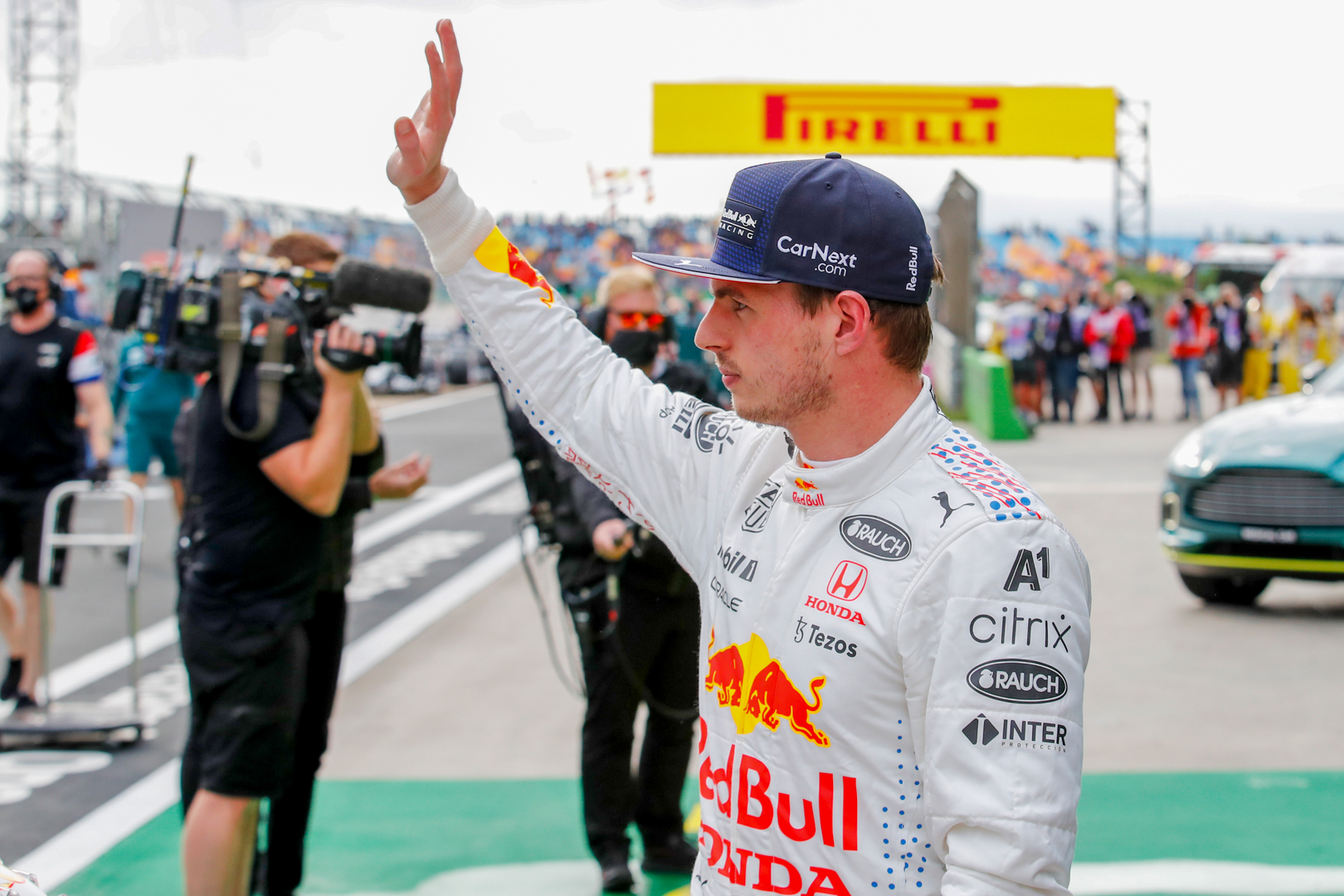 Verstappen: “I’m happy to be starting front row tomorrow”