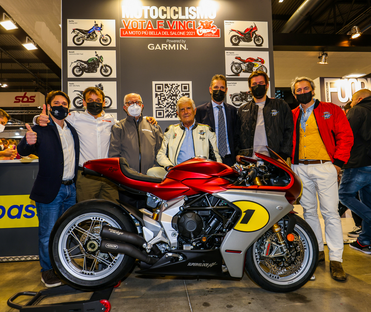 MV Agusta Superveloce Ago Voted Best Bike of the Show at EICMA 2021