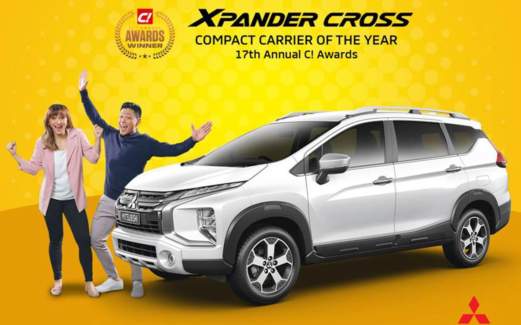 Mitsubishi Xpander Cross Wins C! Magazine Best Compact Carrier Award