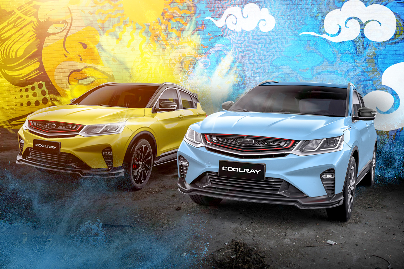 Geely PH Introduces Sunburst Gold, Cloud Blue Colors for Coolray