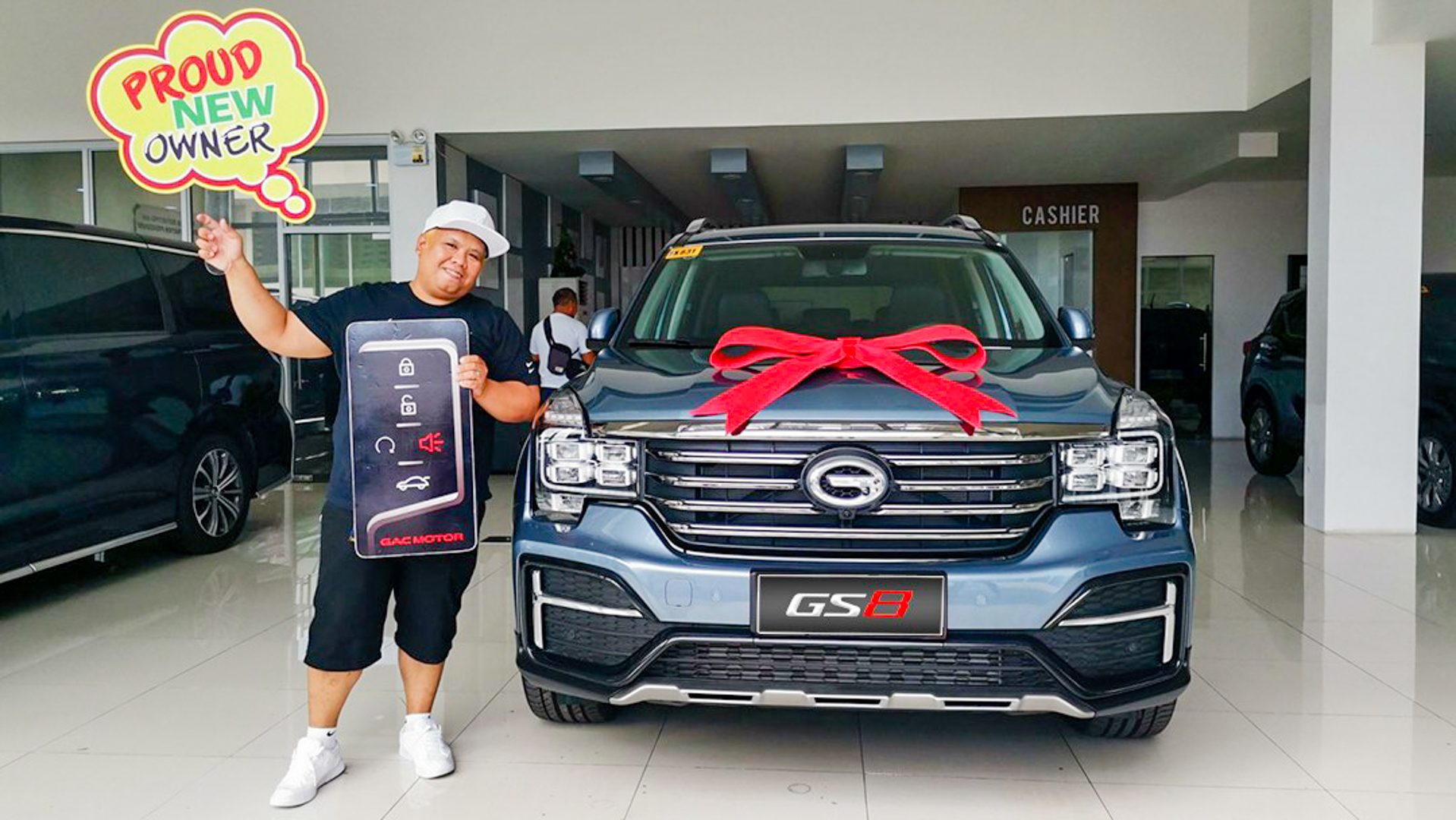 GAC Motor PH turns over 2022 GS8 4×2 Sports to Lazada’s 11.11 grand raffle winner