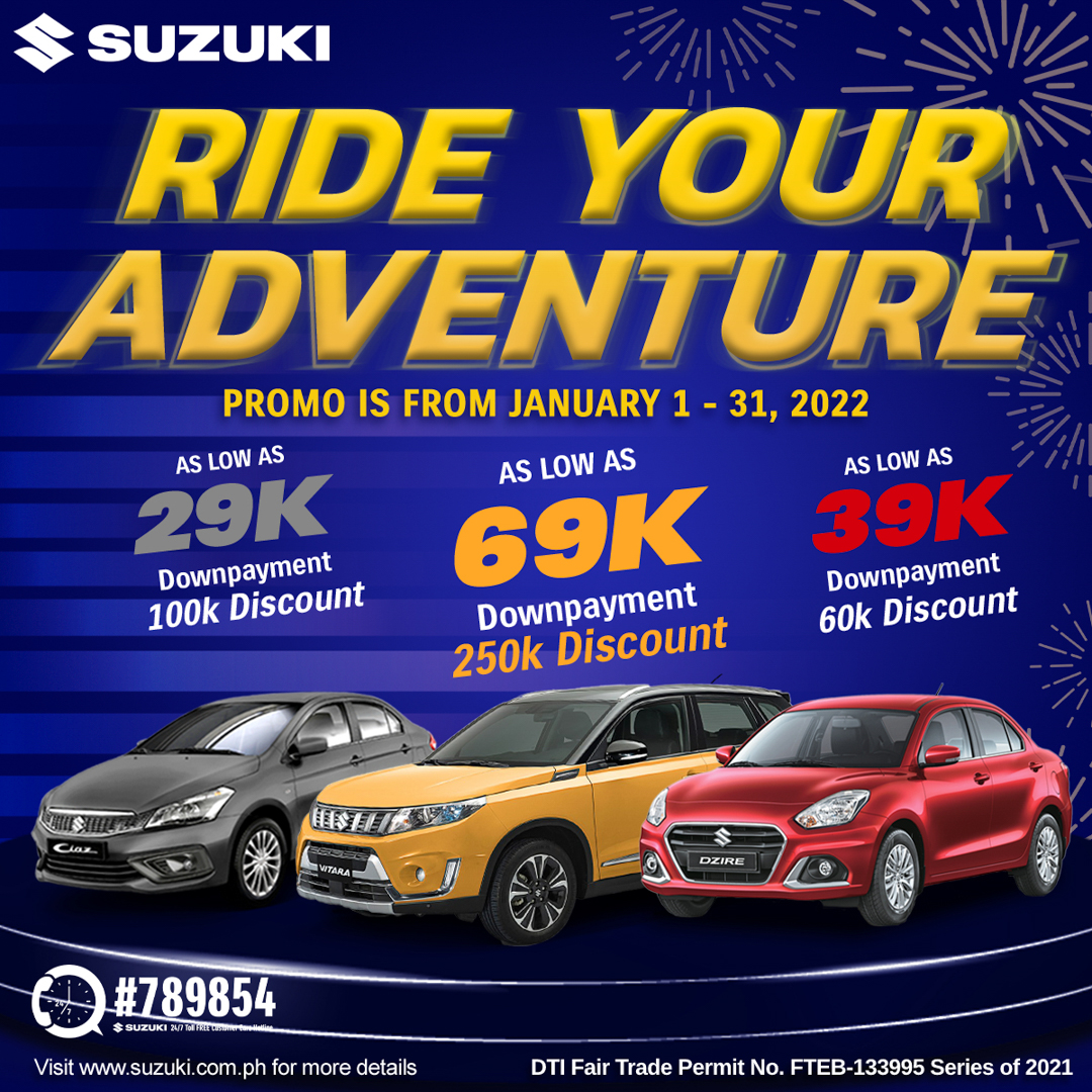 Suzuki kicks of the New Year with Ride Your Adventure Promo