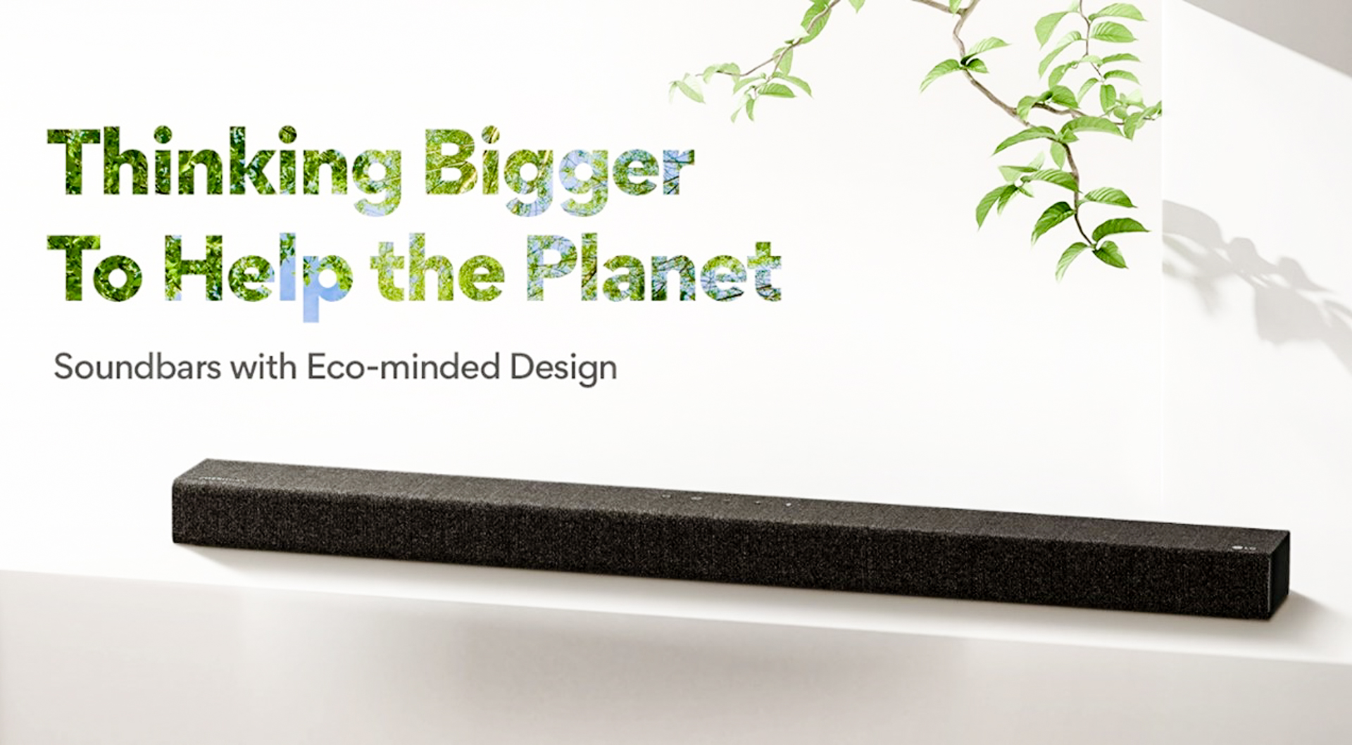 A Greener LG Soundbar Lifecycle for a More Sustainable Tomorrow