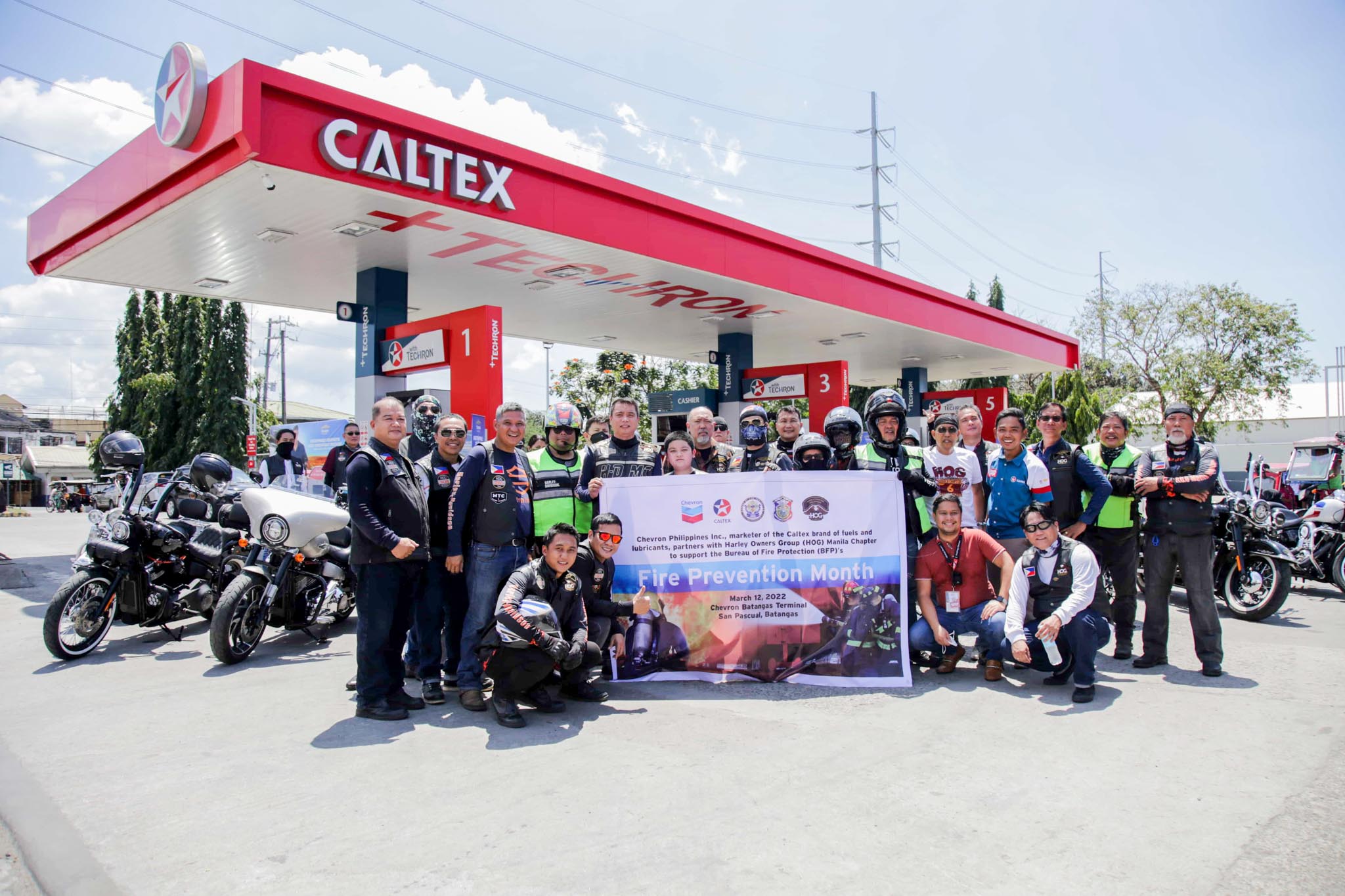 Caltex fuels Harley Owners Group
