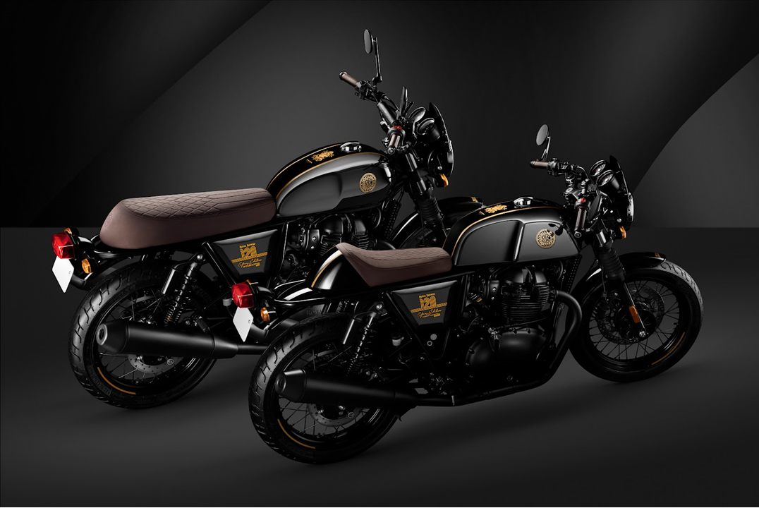 Royal Enfield marks 120th year with Anniversary Edition of the Interceptor and Continental GT 650