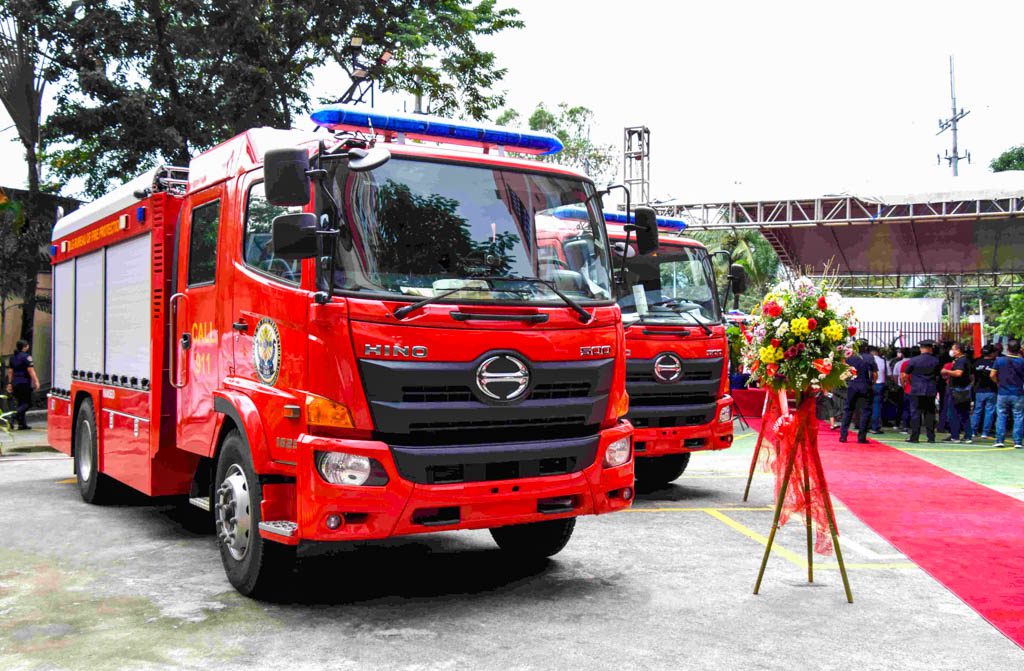 Hino Trucks boost LGUs’ firefighting capabilities with 35 units