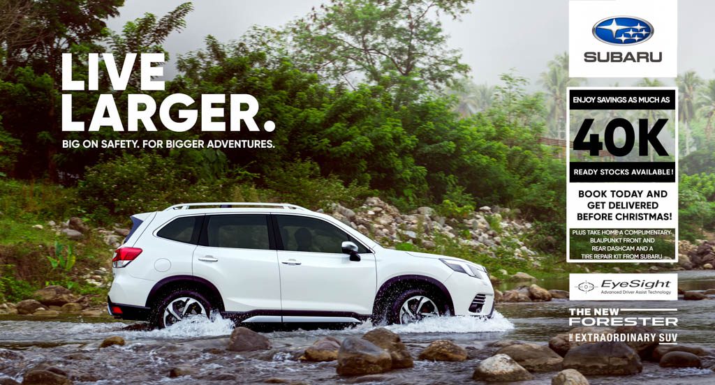 Motor Image Pilipinas share their Christmas deals for the Subaru XV and Subaru Forester