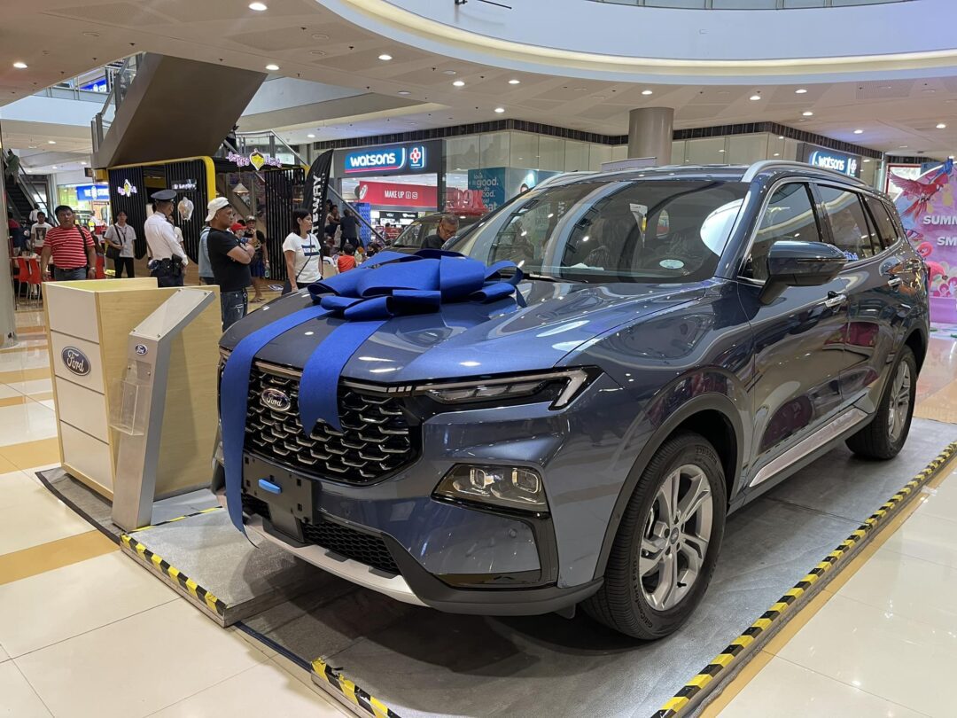 The NextGeneration Ford Territory is on display at Malls nearest you