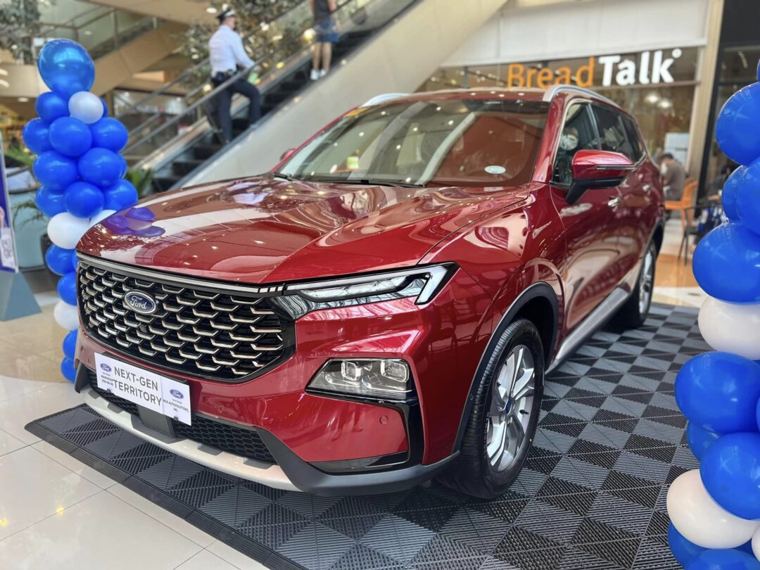 The NextGeneration Ford Territory is on display at Malls nearest you
