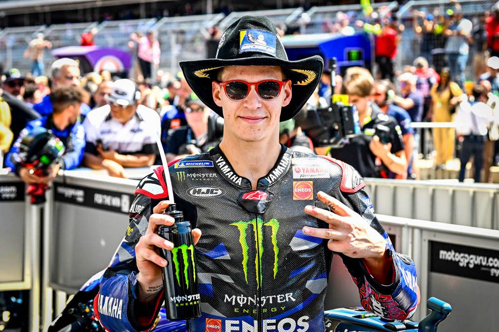 Quartararo takese P3 at the AmericaGP