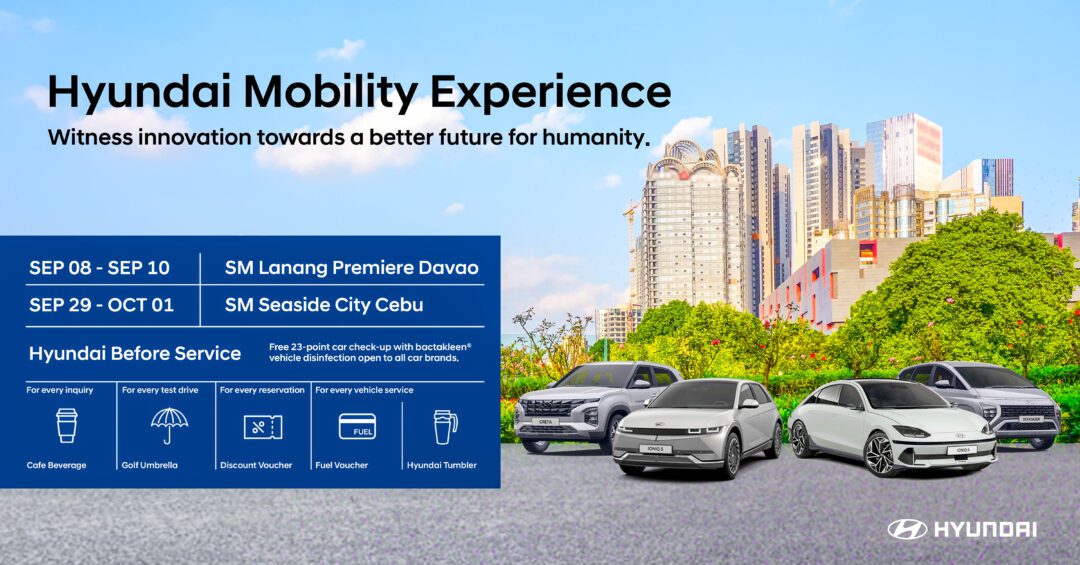 Hyundai Mobility Experience is at Davao and Cebu this September