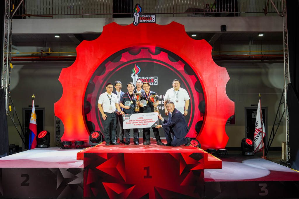 2023 Mitsubishi Skills Olympics champions to represent MMPC in Global Service Skills Competition in Japan