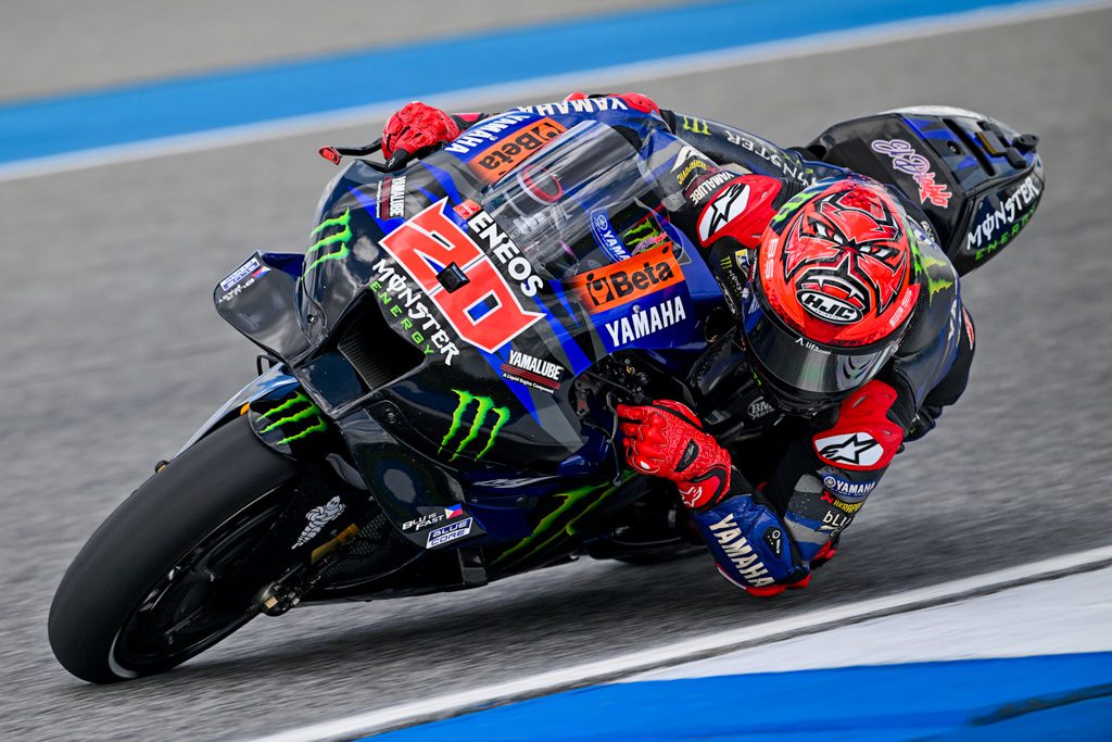 Monster Energy Yamaha MotoGP Show Positive Pace in Thai GP Practice