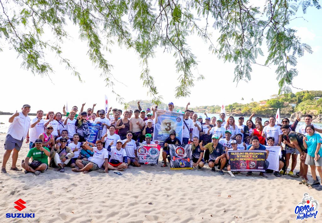Suzuki Burgman Street Elite Riders Club Ph Corp Celebrates its 3rd Year Anniversary