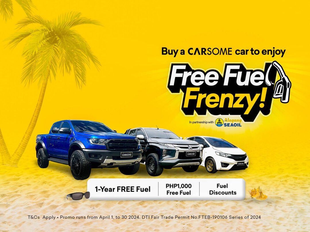CARSOME Philippines and SEAOIL Partner for a “Wheely” Good Deal this Summer