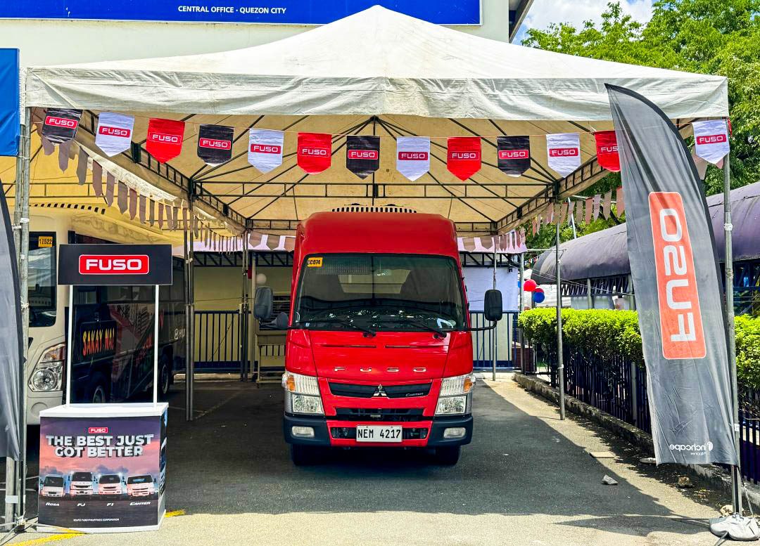 FUSO Philippines showcases FUSO Canter Modern PUV at LTO Motor Show 2024
