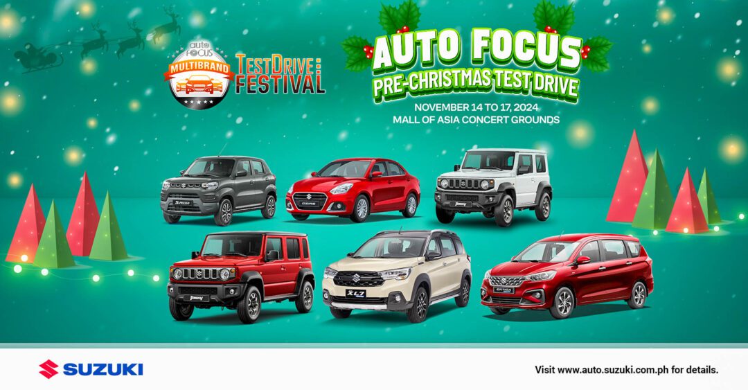 Rev Up Your Holidays w/ Suzuki Philippines at the 2024 Auto Focus Pre