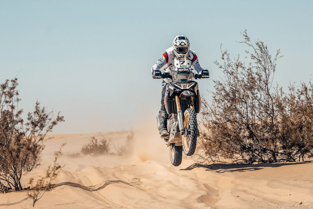 Demanding Day for Aprilia Tuareg Racing at 6th Stage of Africa Eco Race 2025