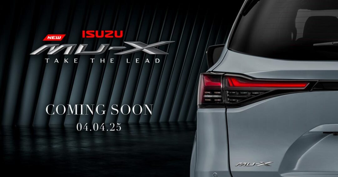 Isuzu Philippines to Unveil the 2025 Isuzu mu-X on April 4, 2025