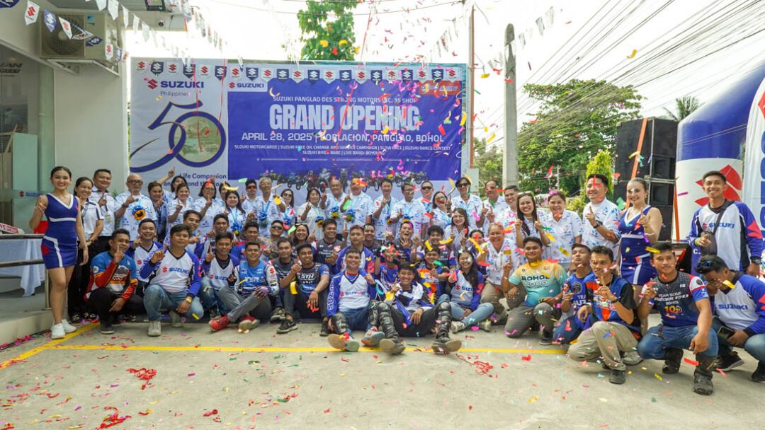 Suzuki Philippines and DES Strong Motors Ride Stronger in Bohol with New 3S Shop in Panglao