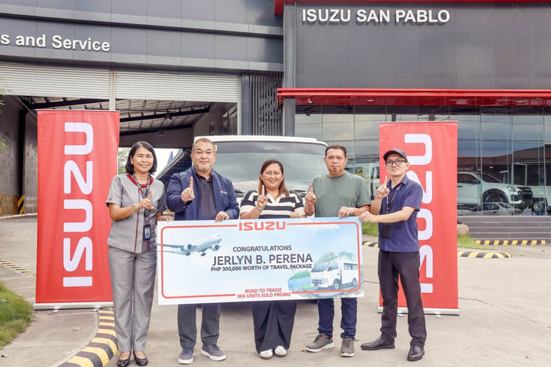 30K and Counting: Isuzu TRAVIZ Celebrates Sales Milestone with Grand Travel Giveaway