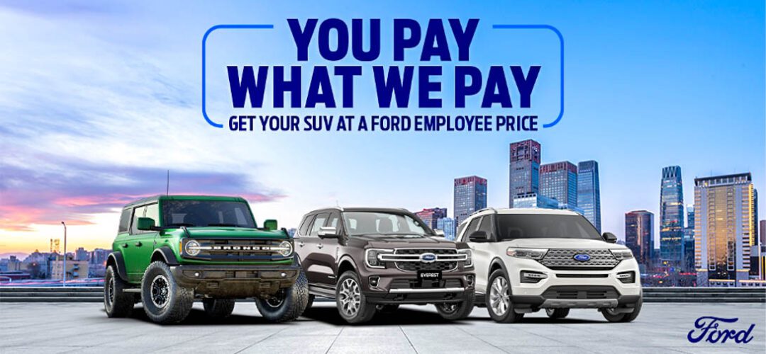 Ford’s Best-Kept Secret Returns: Pay What Employees Pay This October