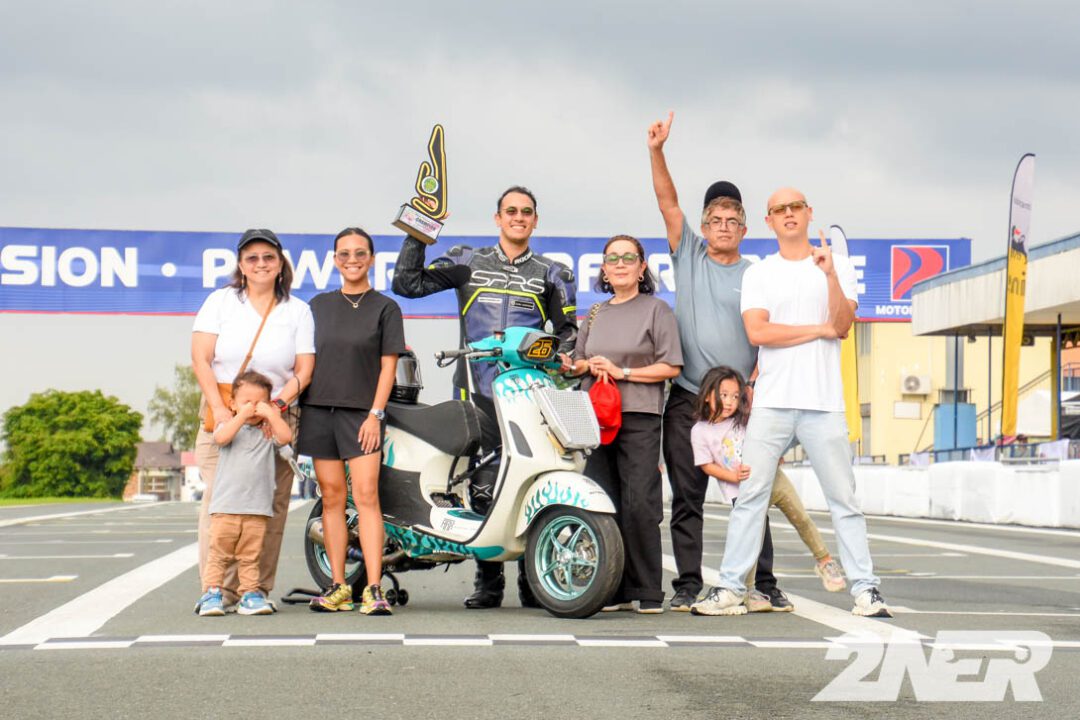 From Show to Racetrack: ARK Motors’ Arian Kazemi Wins Super Open at Vespa Pilipinas Cup 2025