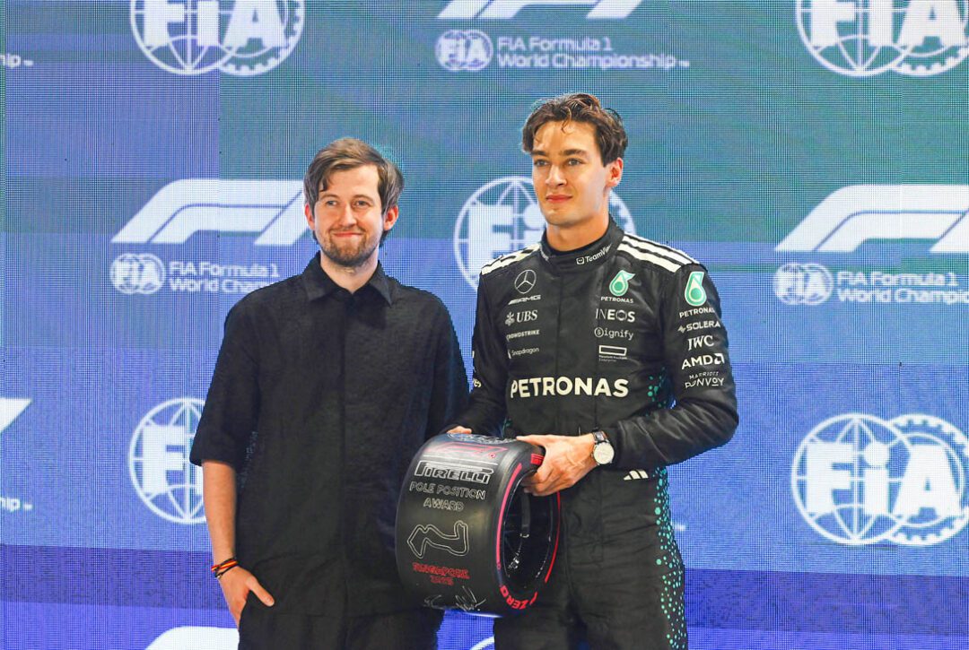 George Russell on Pole, Kimi Antonelli Secures Second Row Start in Singapore GP Quali