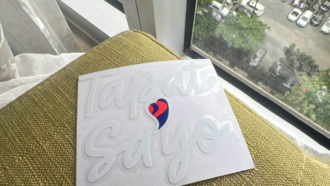 Streets & Feeds Buzzing: The Rise of the “Tapat Sa’Yo” Sticker Craze